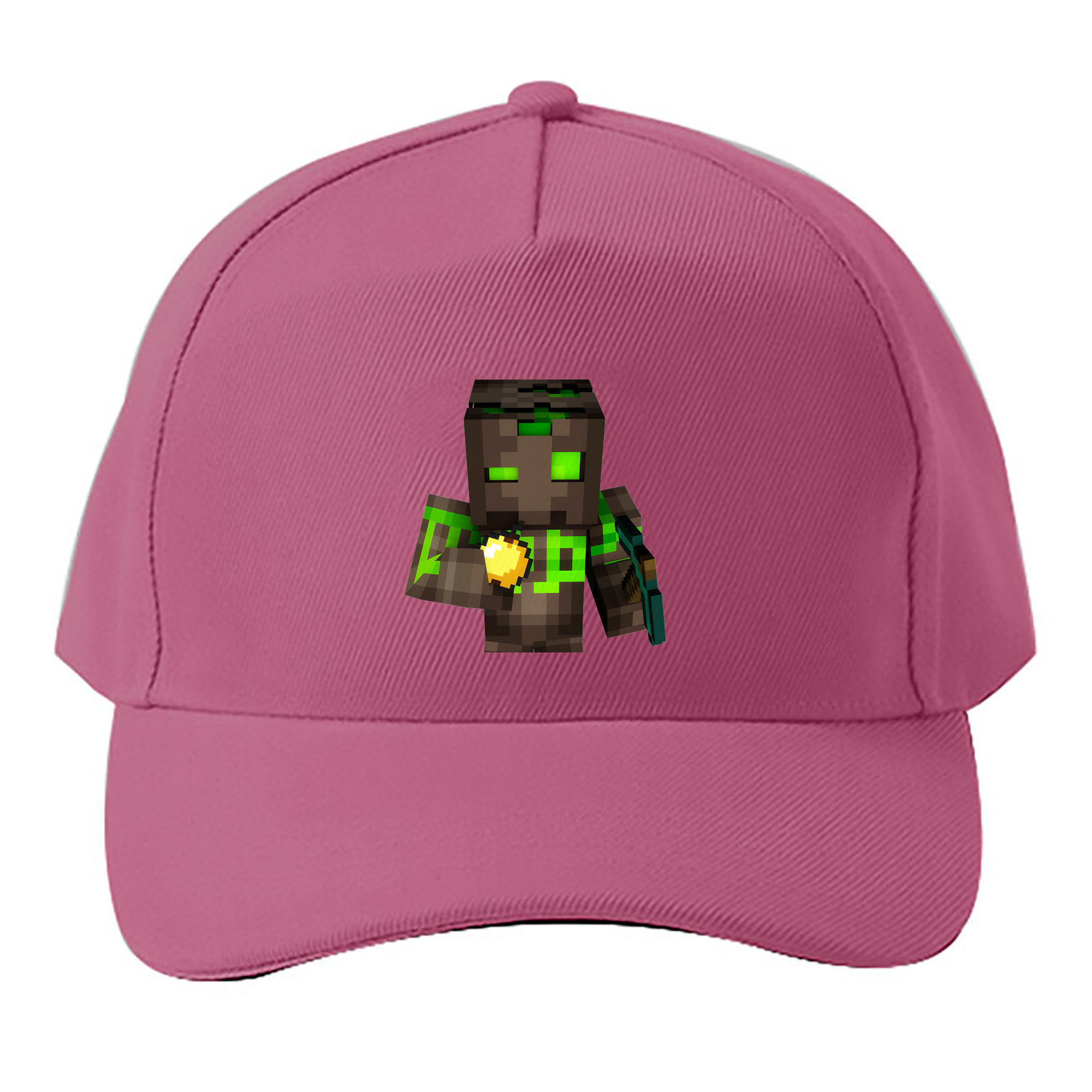（画像用） マインクラフト ブロックの世界 Minecraft MC Block world ベースボールキャップ 綿100％ 男女兼用 帽子 スポーツ